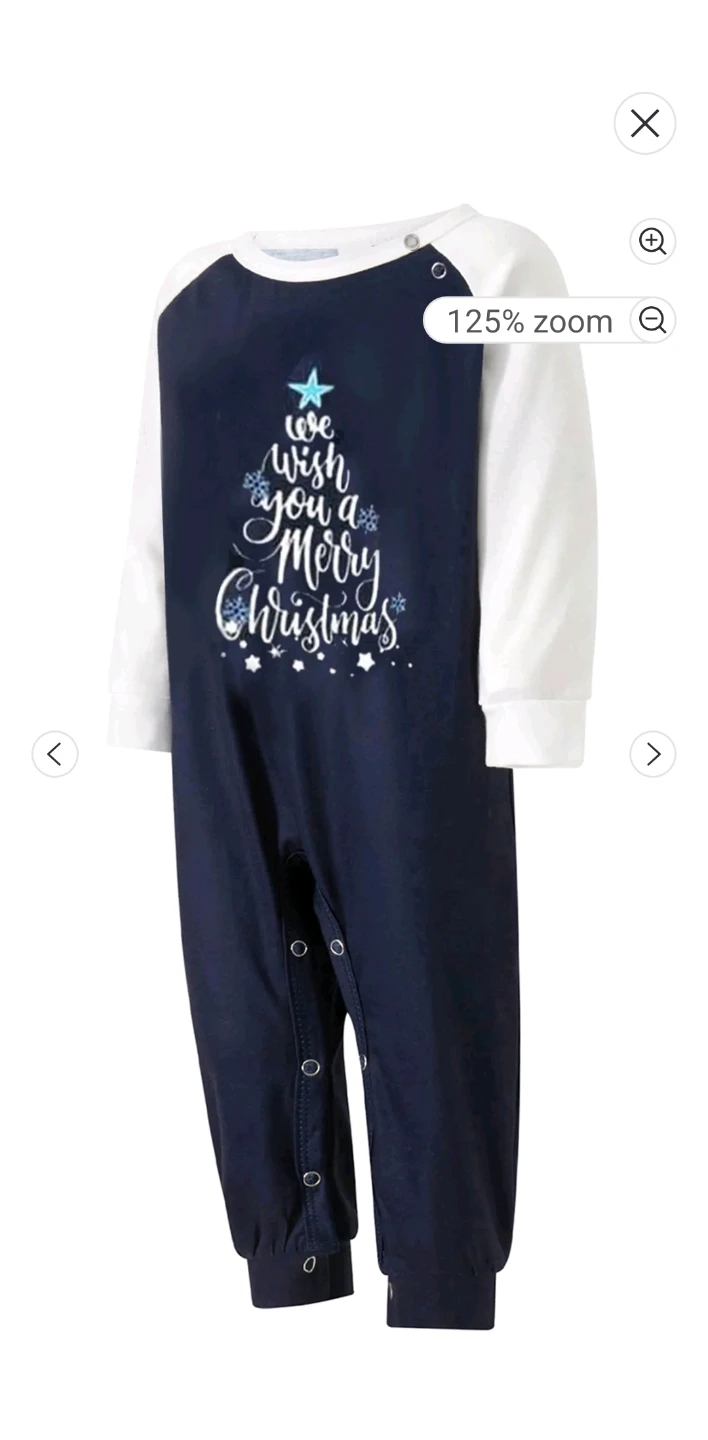 Baby Christmas Pajamas Onesie