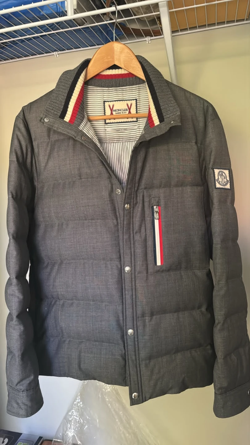 Moncler Down Puffer Jacket Size 3