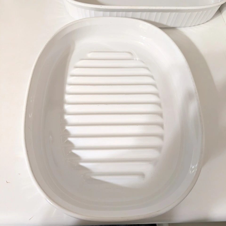Vintage Corning Ware MC-4-B, Roaster Dish, for Oven & Microwave - photo 2