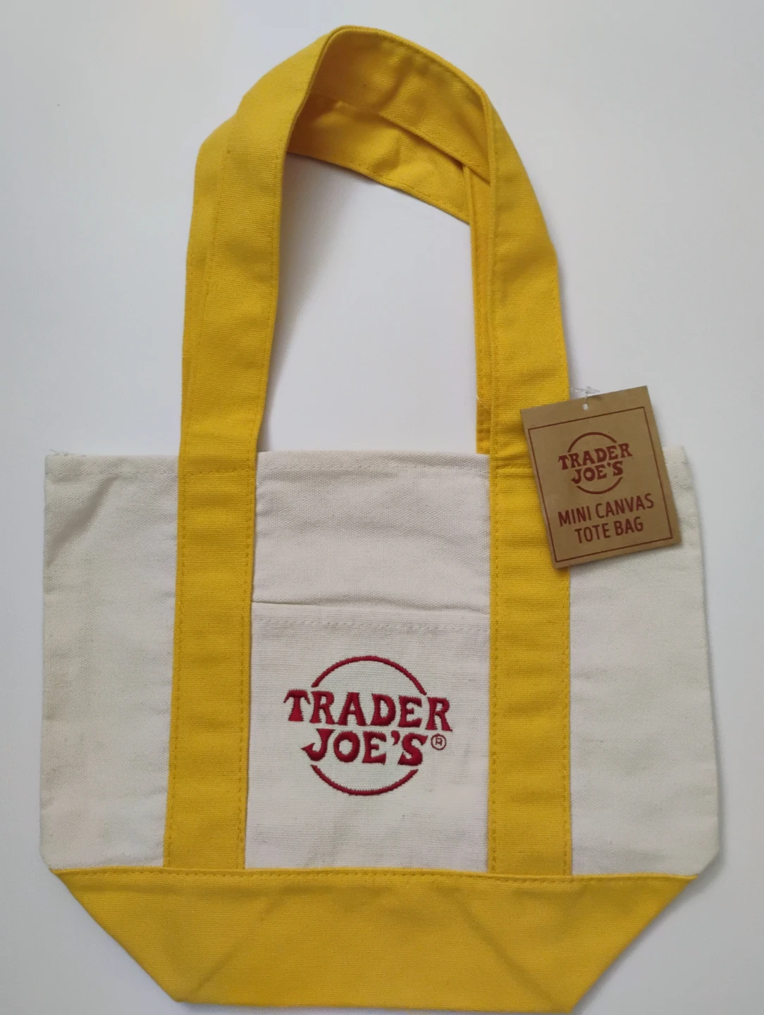 Trader Joe's Mini Canvas Tote Bag - photo 5