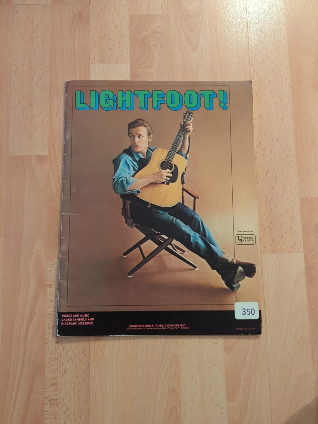 🔥 Vintage Gordon Lightfoot sheet music book 1964-ish