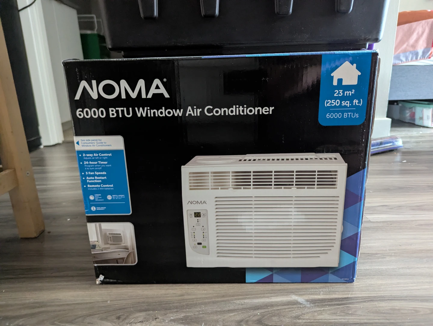 NOMA 6000 BTU Window Air Conditioner