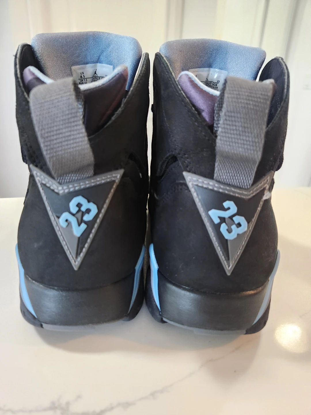 Jordans black suede - photo 3