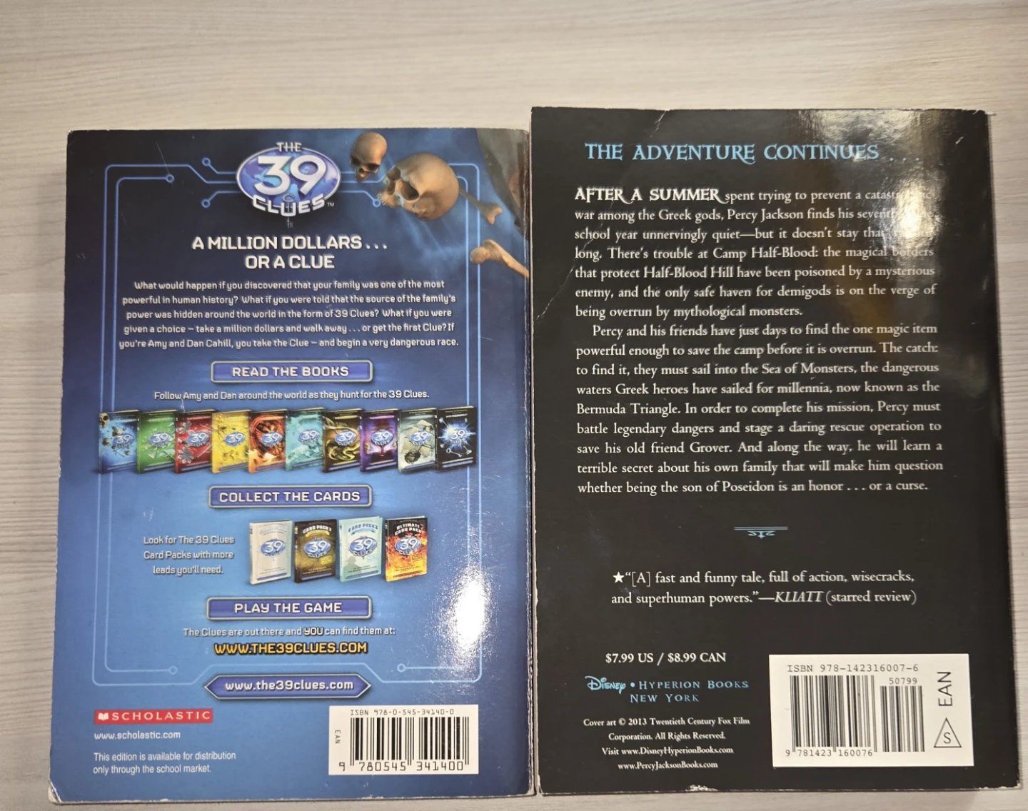 Percy Jackson and 39 clues books. - photo 2