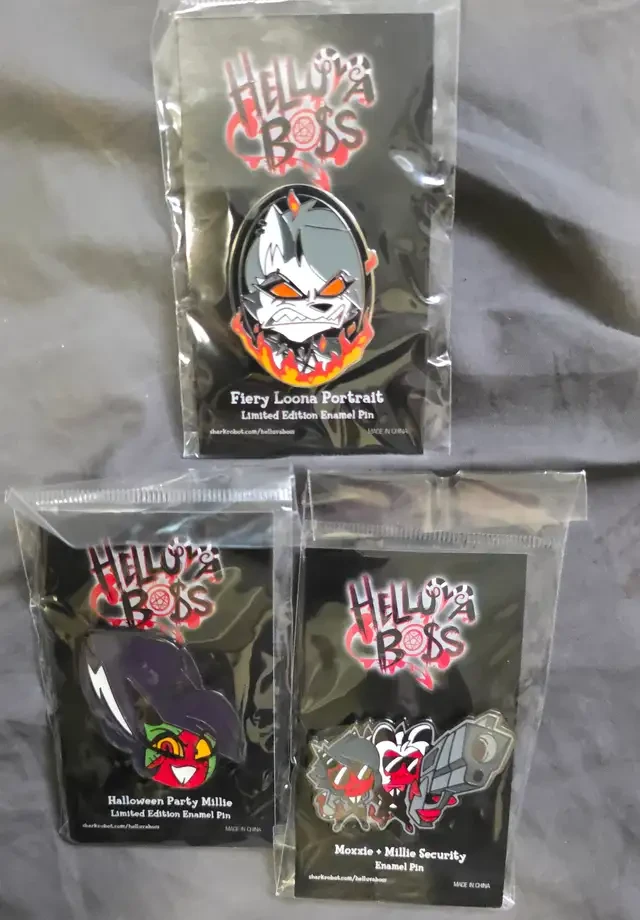 OFFICIAL Hazbin Hotel/Helluva Boss Pins - photo 2