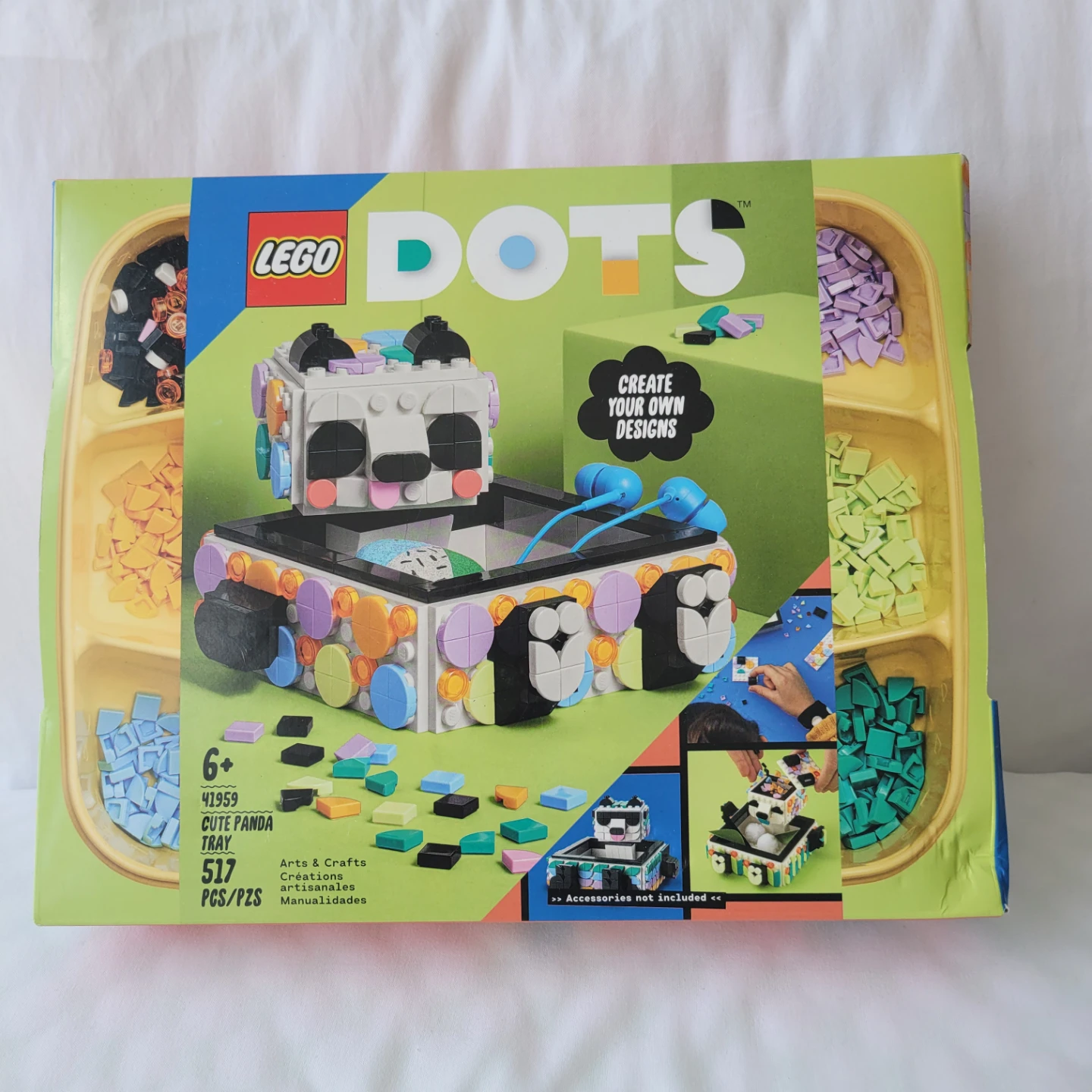 LEGO DOTS Cute Panda Tray 41959