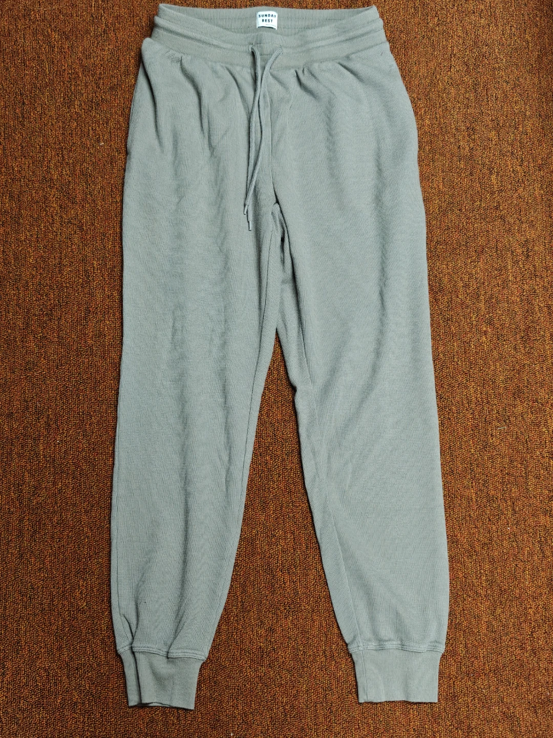 Sunday Best Waffle Joggers (Size: Small)