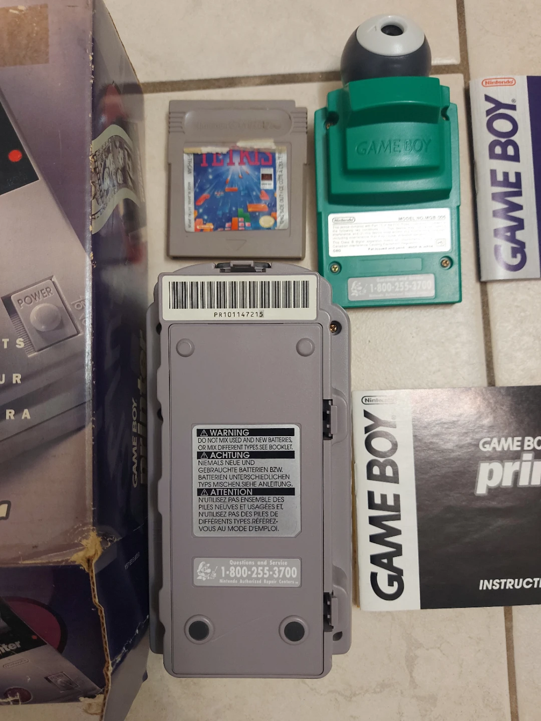 Nintendo Game Boy Printer, Camera, & Tetris Bundle - photo 3