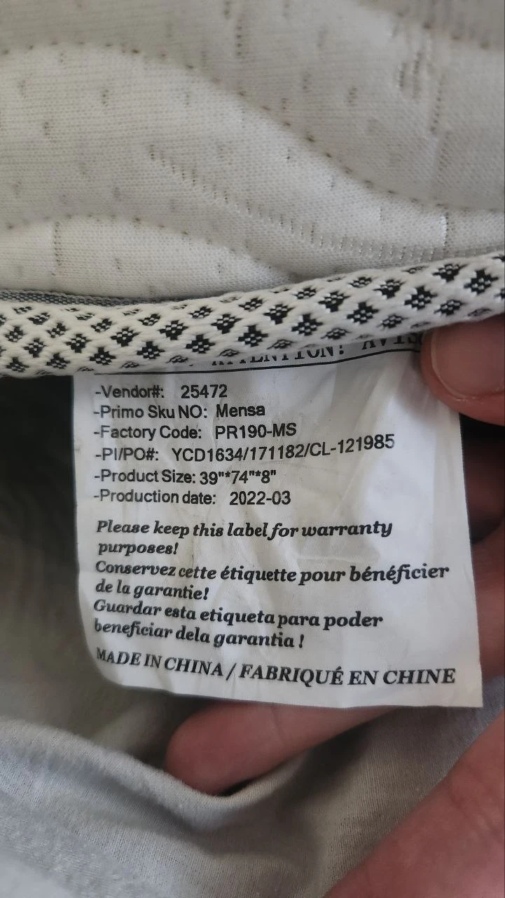 Mattress Twin size "Mensa" from JYSK - photo 5