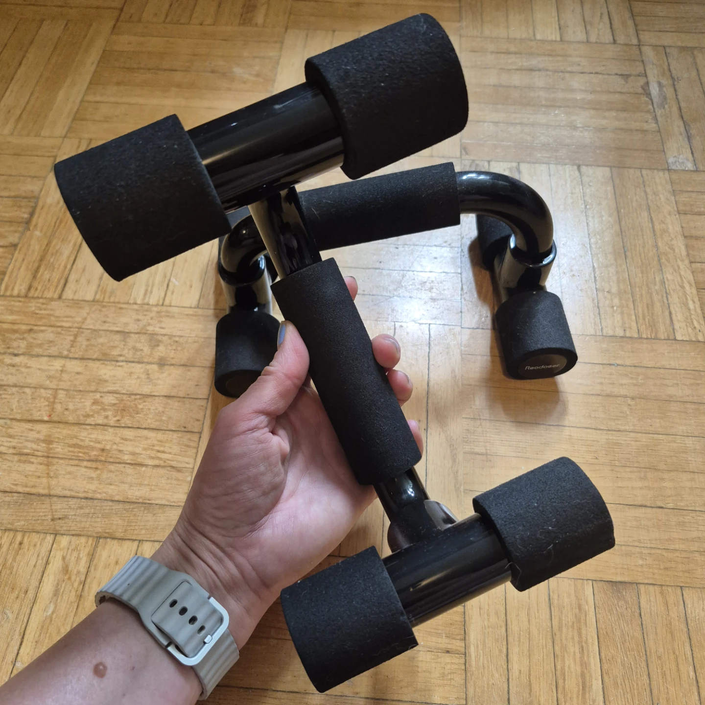 Black Push Up Bars - photo 2