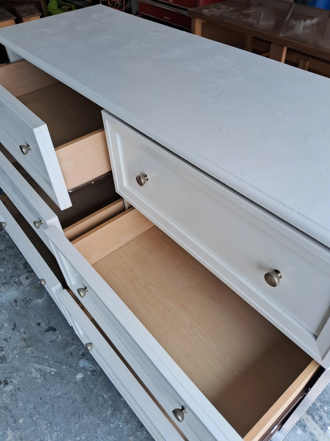 White 6-Drawer Dresser - photo 3
