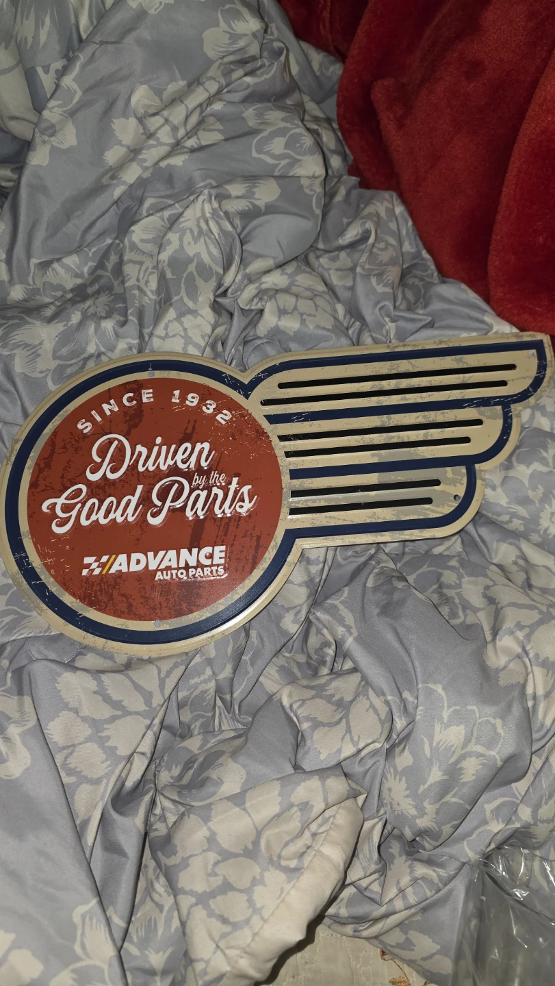 Advance Auto Parts "Driven by the Good Parts" Sign
