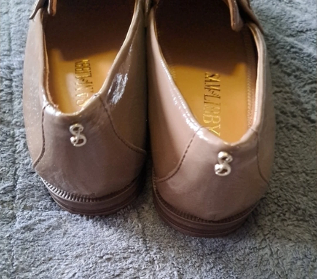 Sam And Libby Womans Brown Patent Leather Loafers - photo 3