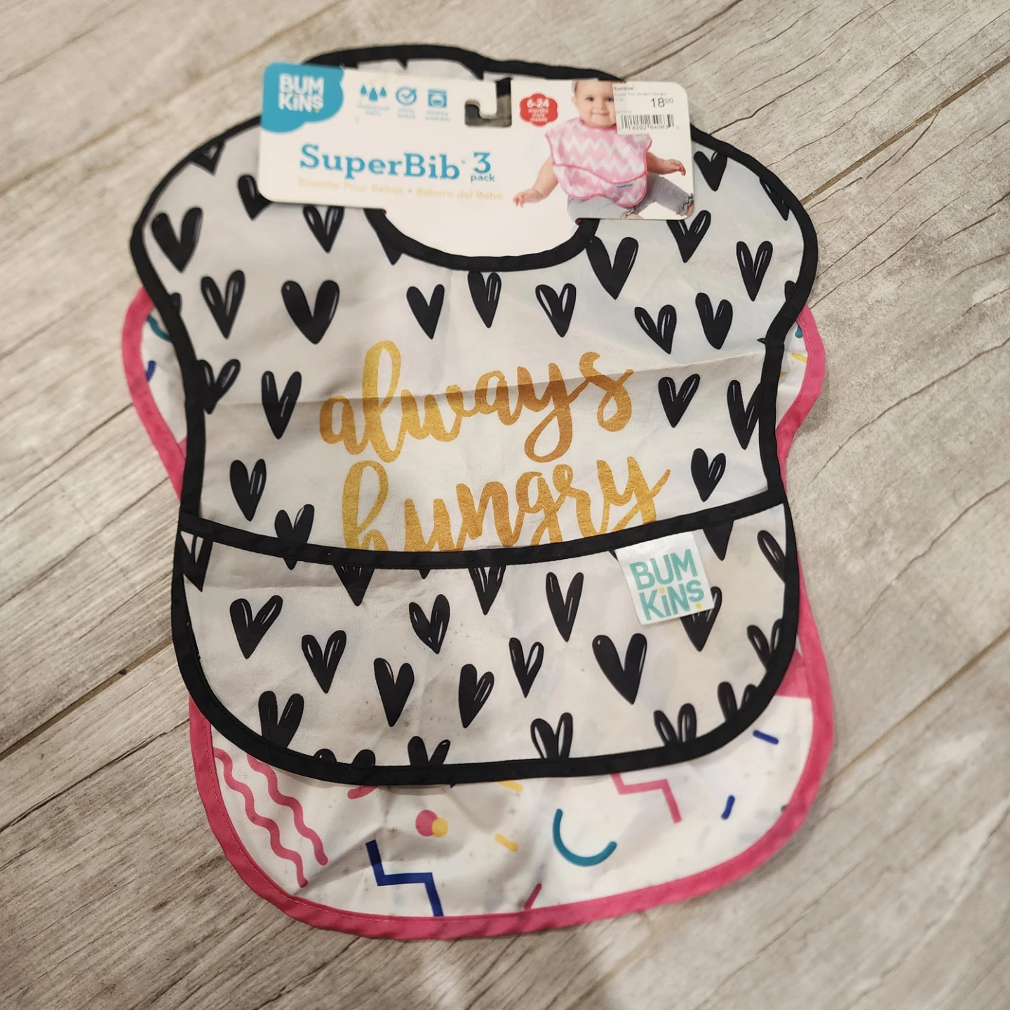 Bumkins SuperBib 2 Pack Baby Bibs - photo 2