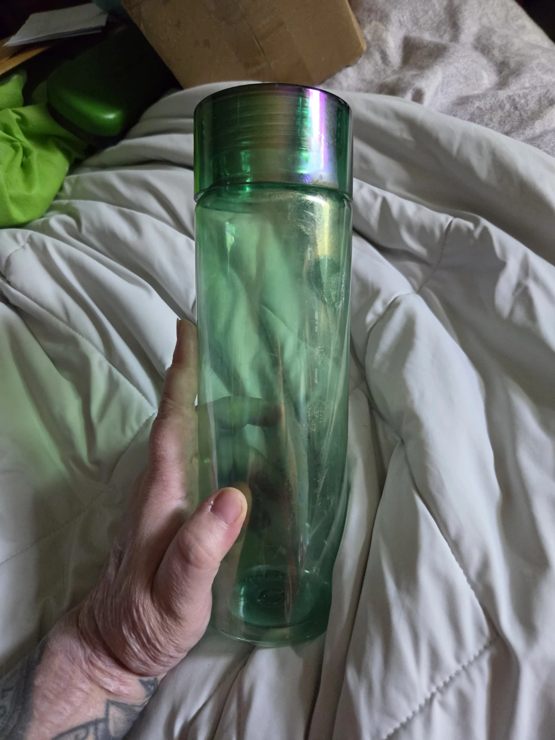 New 30 oz Green Water Bottle - photo 2