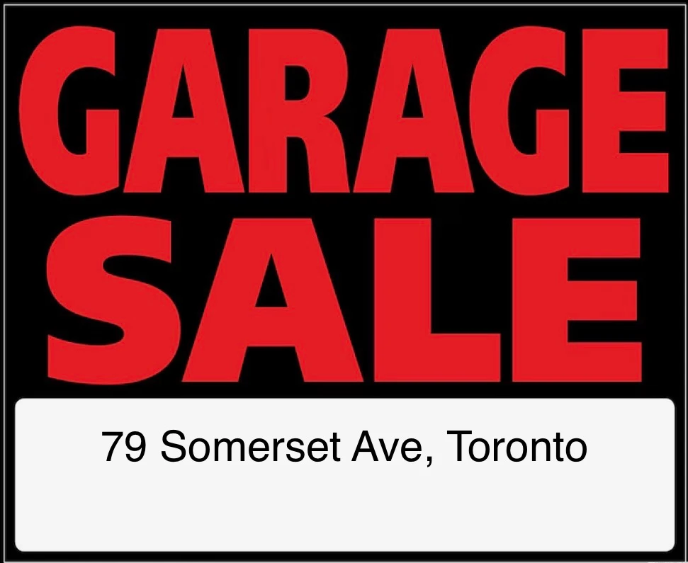 Garage Sale