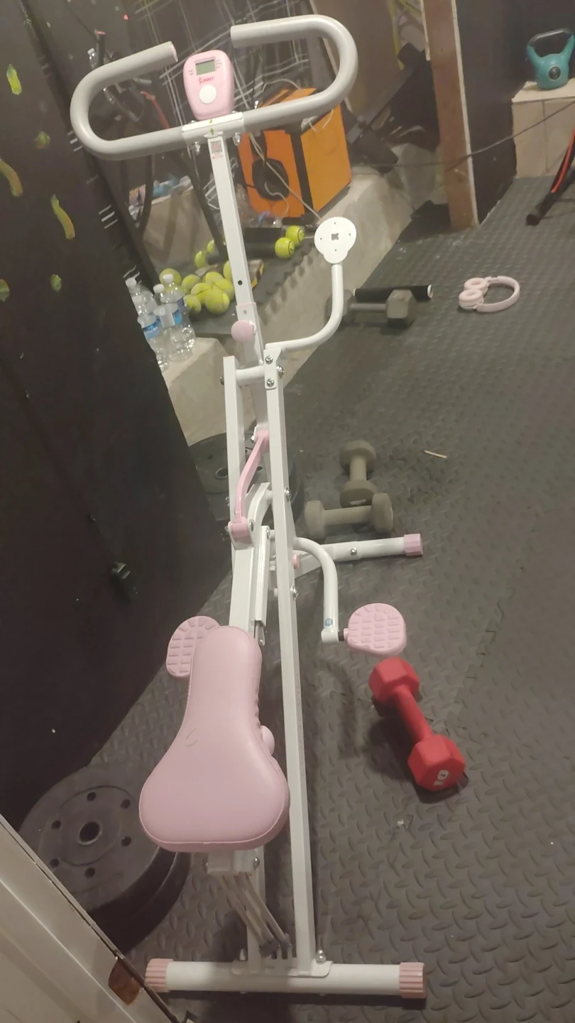 Sunny Health & Fitness Squat Assist Row-n-Ride Machine - photo 3