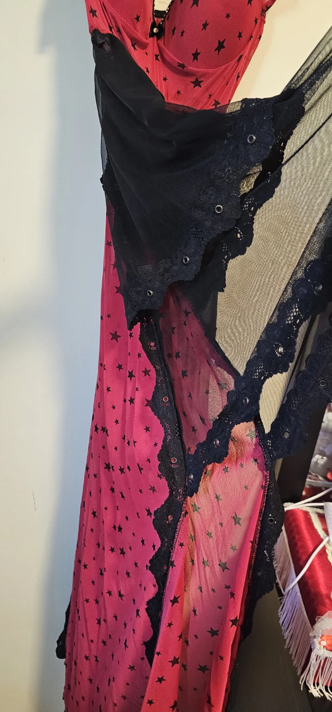Red and Black Star Lingerie Set - photo 4