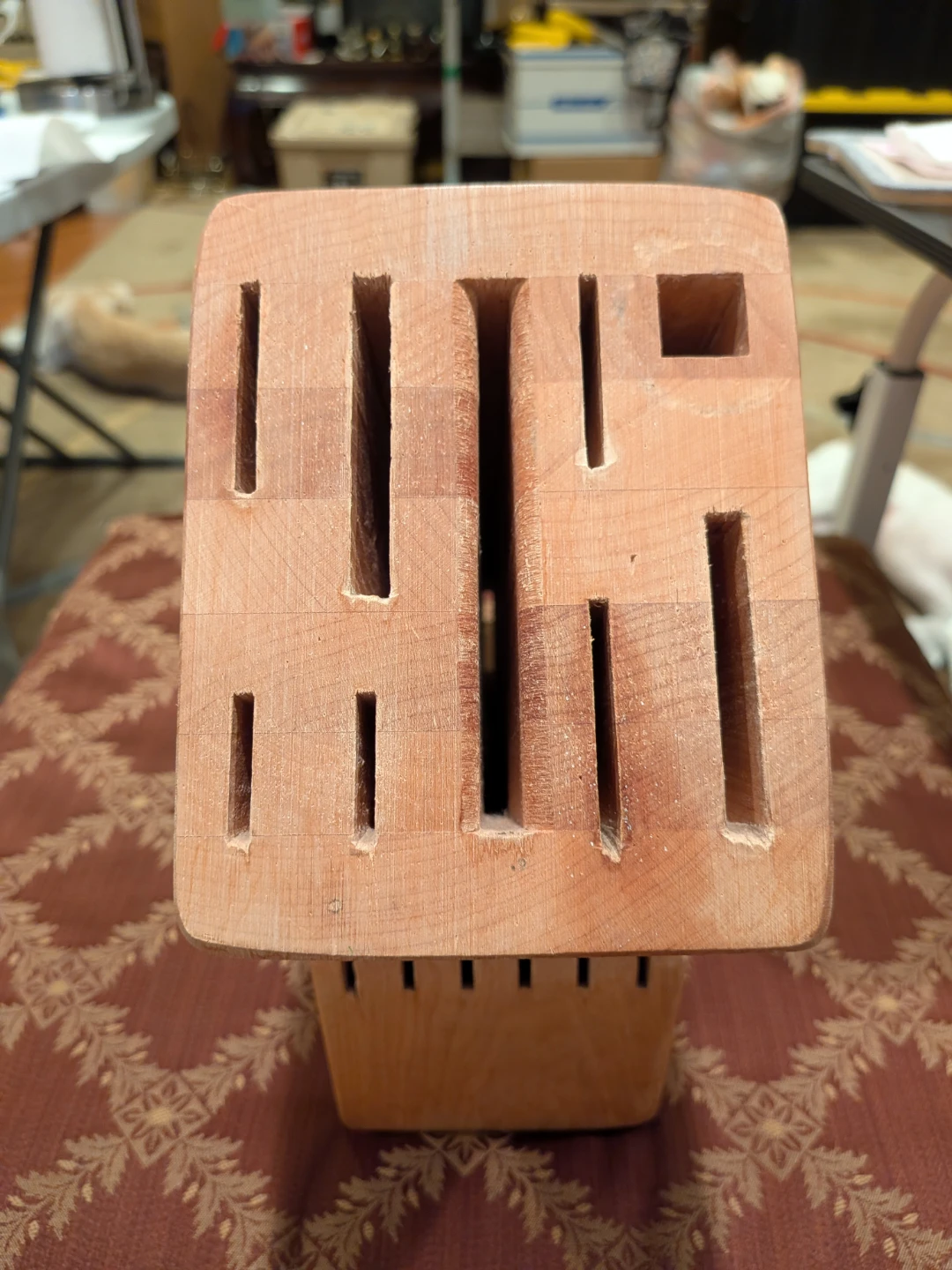Solid Wood Knife Block