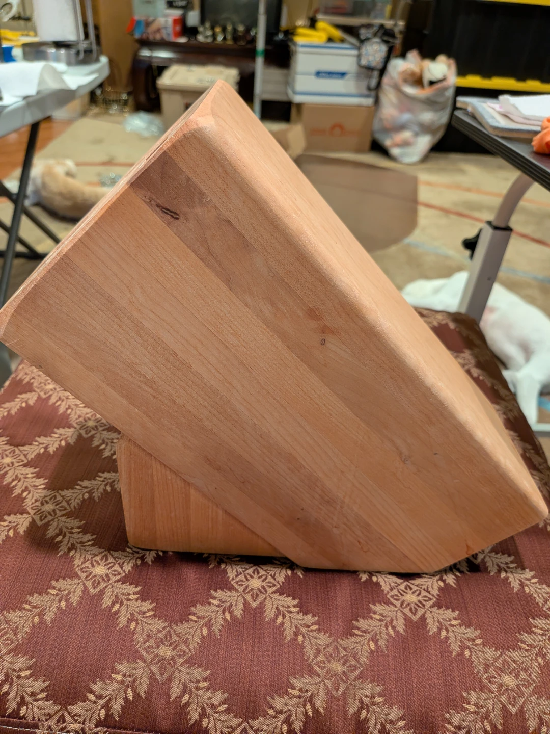 Solid Wood Knife Block - photo 2