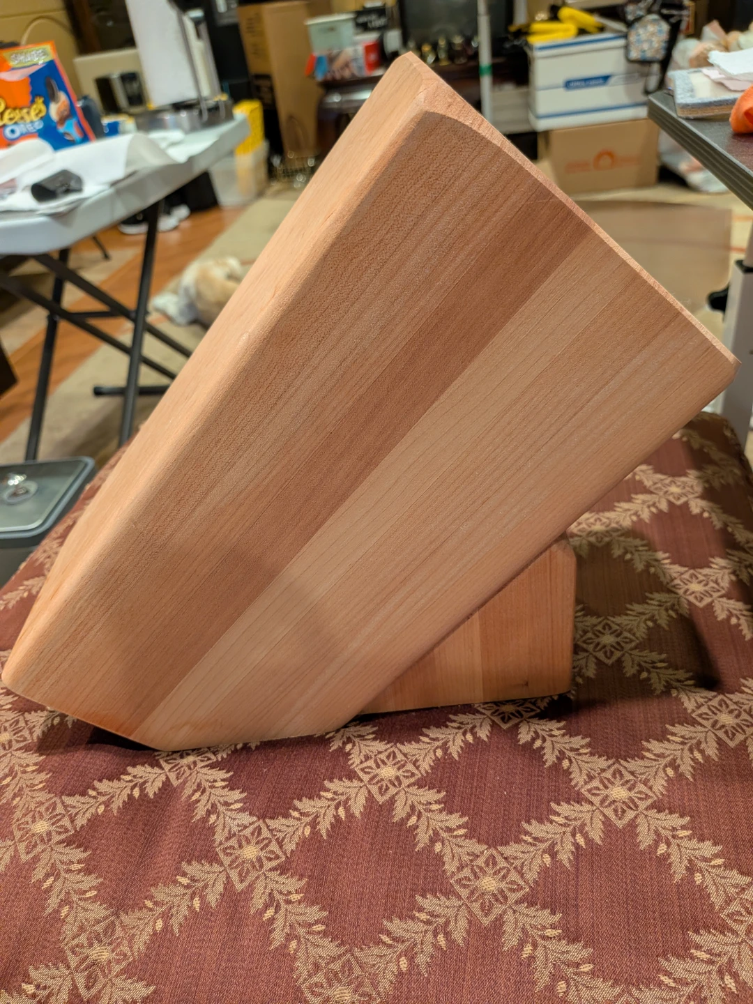 Solid Wood Knife Block - photo 4