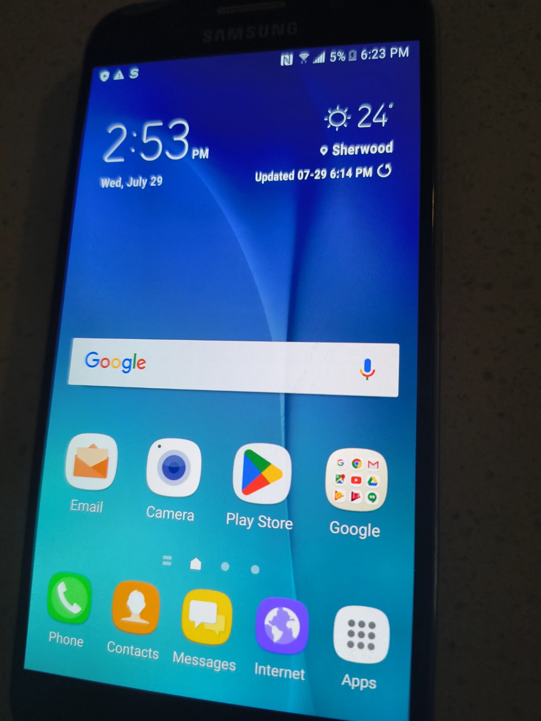 Samsung Galaxy S6 - Blue Edge - photo 2