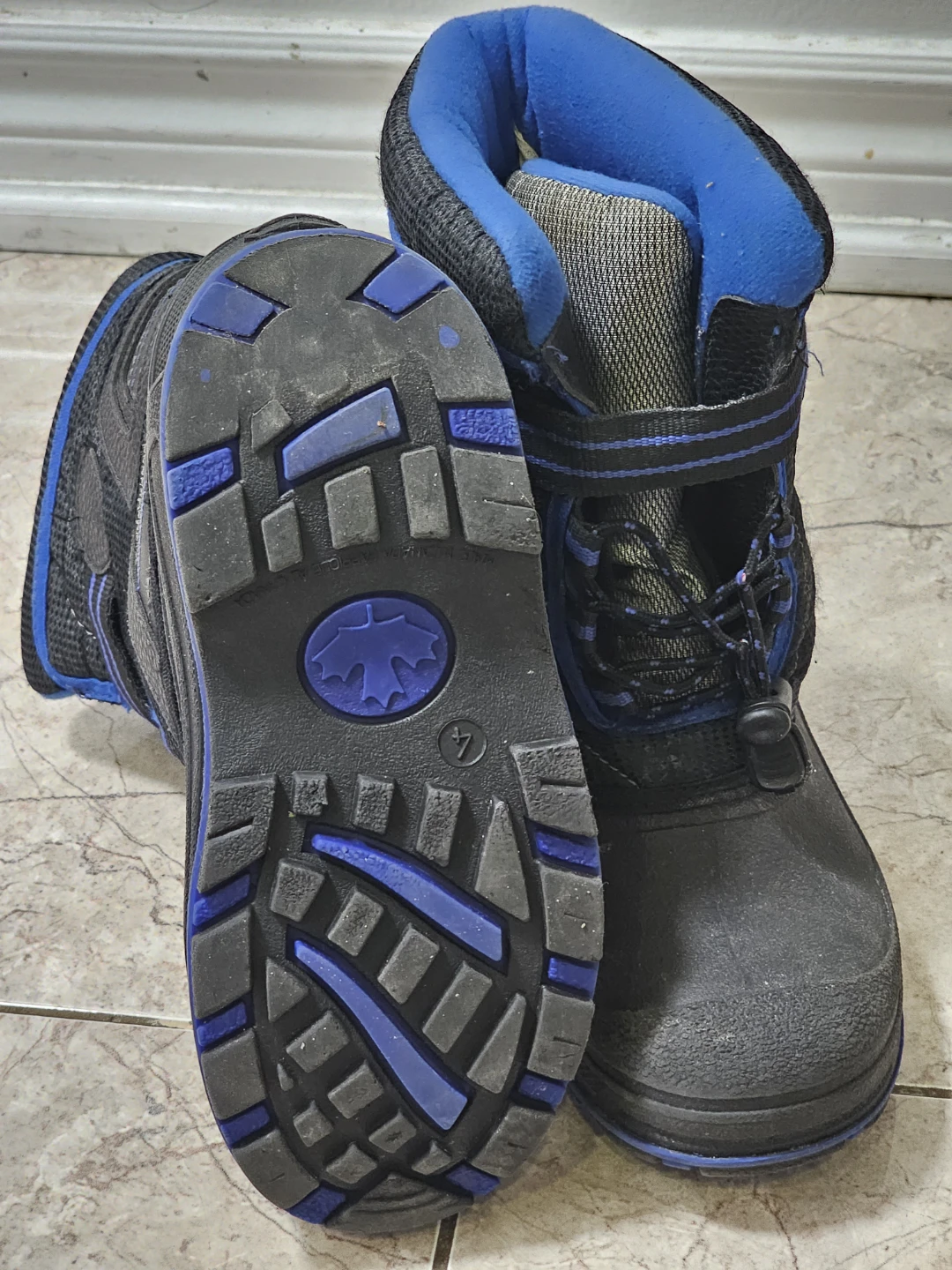 Black and Blue Youth Snow Boots - photo 3