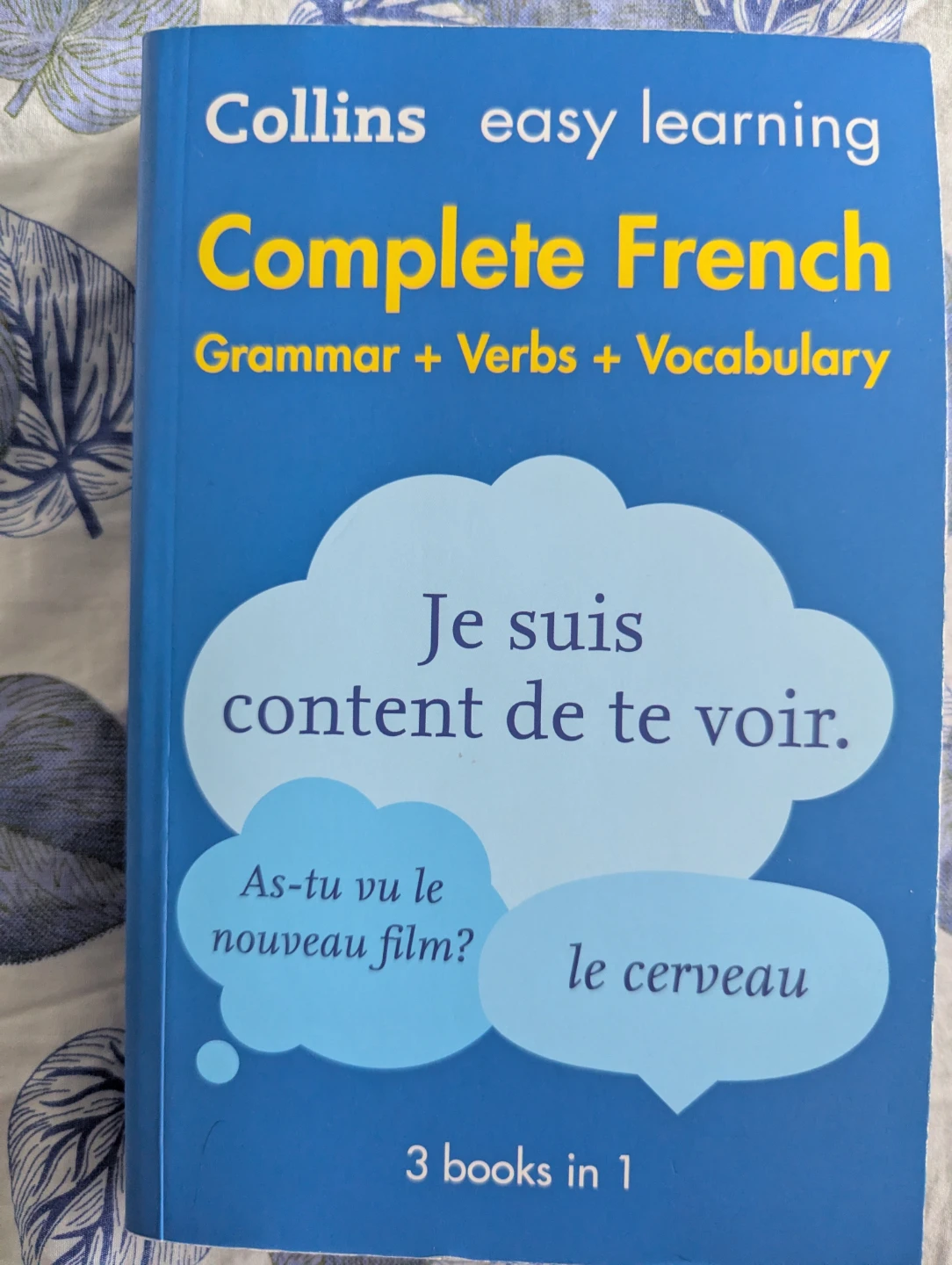 Collins Complete French Grammar + Verbs + Vocabulary Book