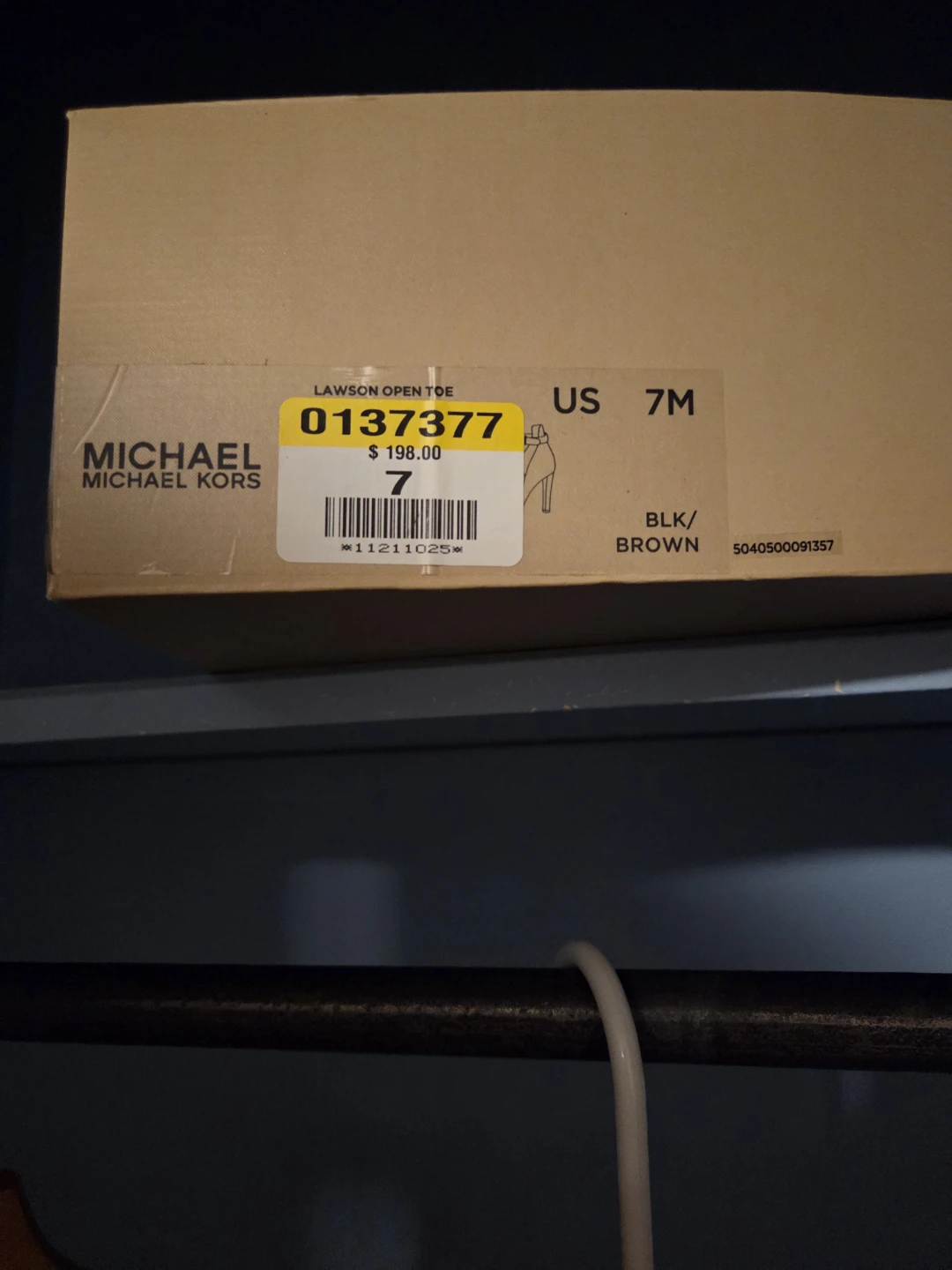 Michael Kors Lawson Open Toe Heels - Size 7M