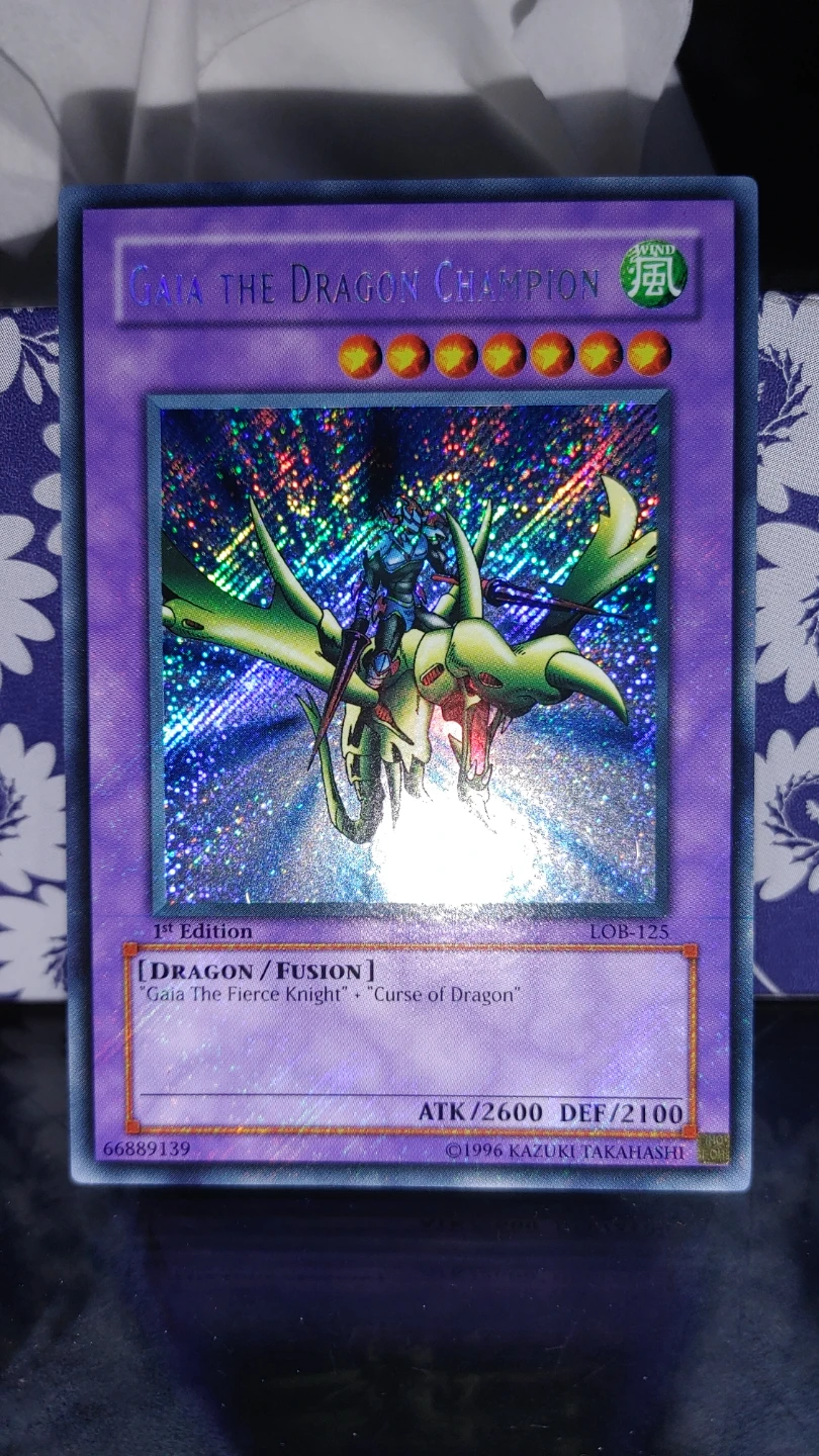 Gaia the Dragon Champion LOB-125 1ST EDITION - photo 2