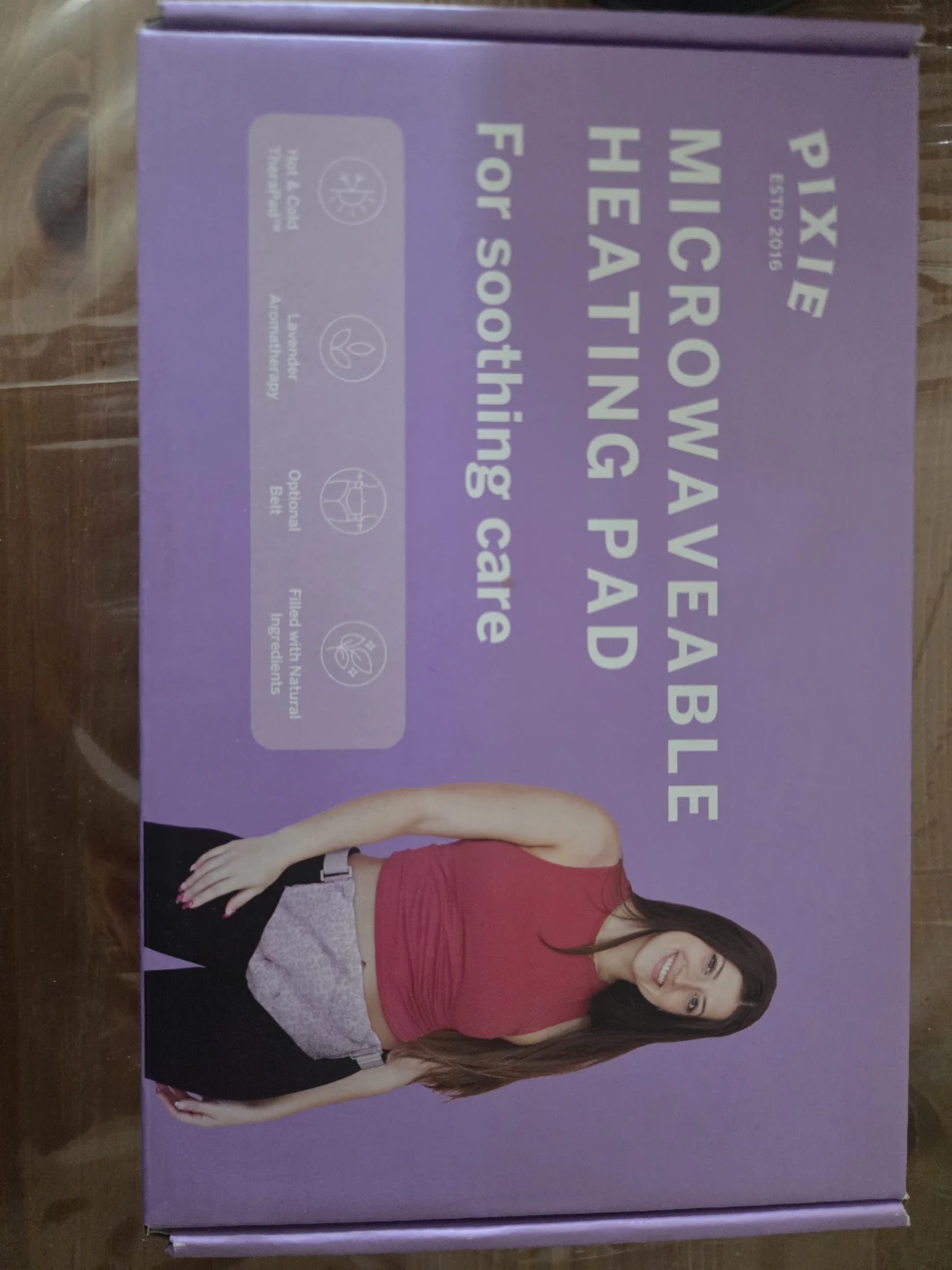 Pixie Microwaveable Heating Pad for Soothing Care