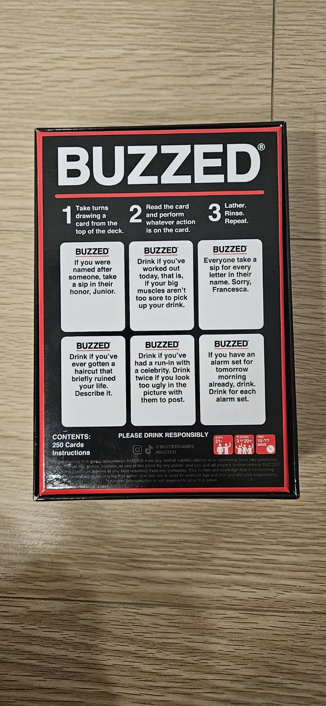 BUZZED Drinking Game - photo 2