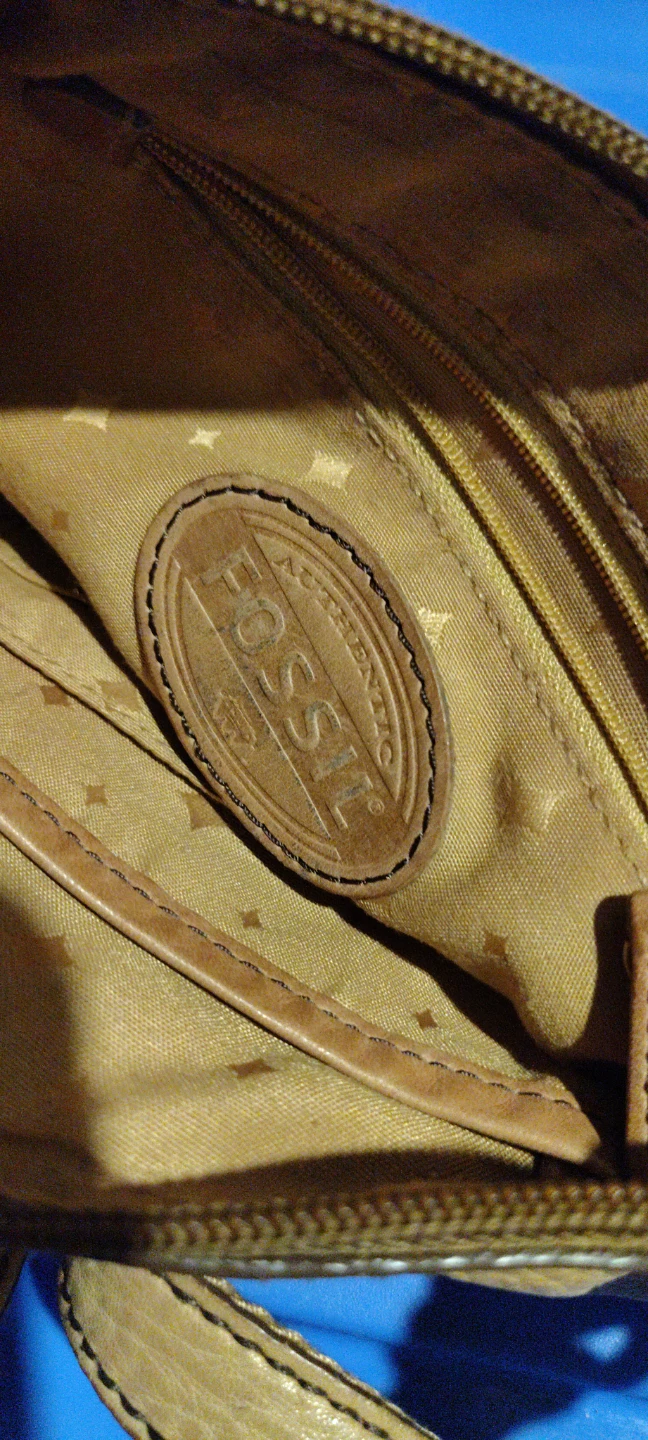 Fossil Leather Crossbody Bag - photo 4