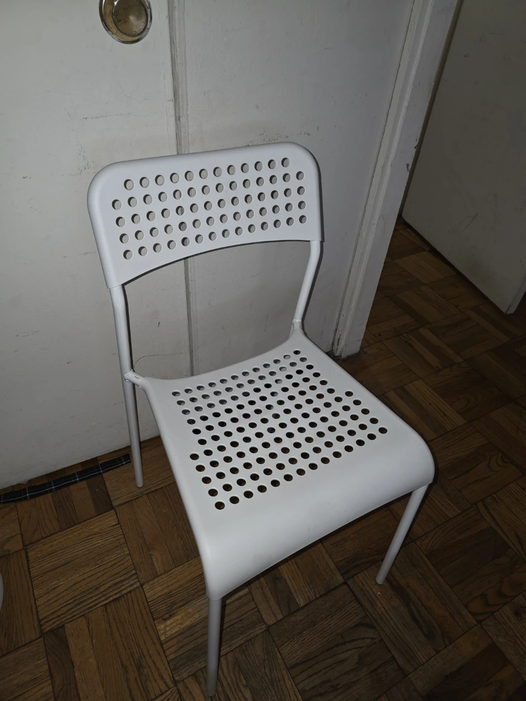 White IKEA Chair