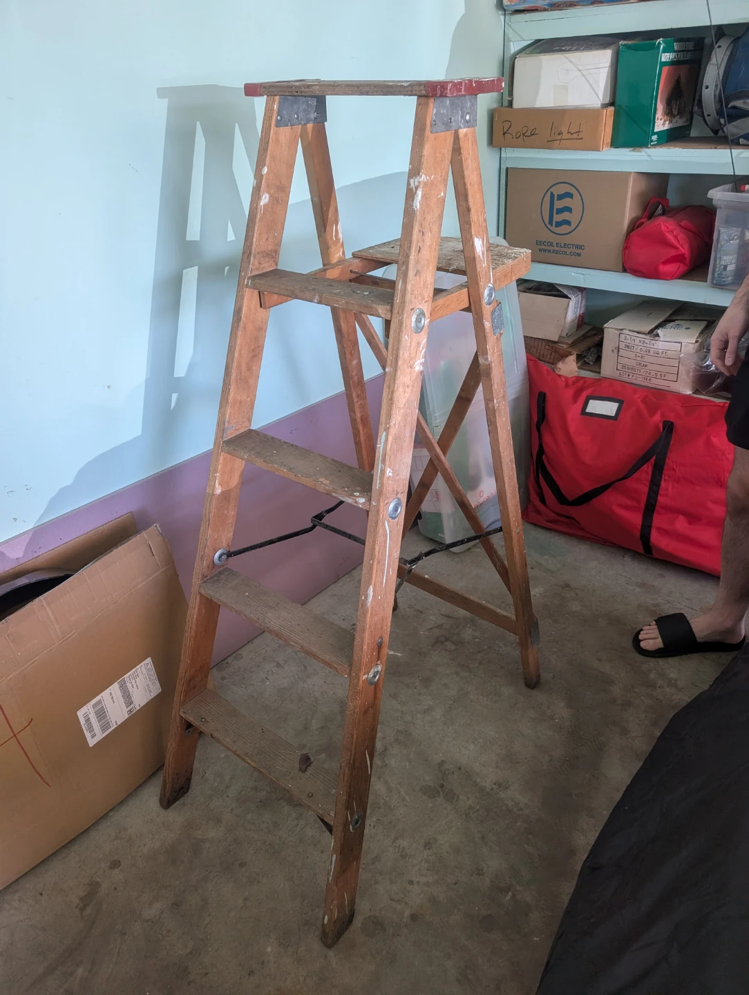 Wooden Step Ladder