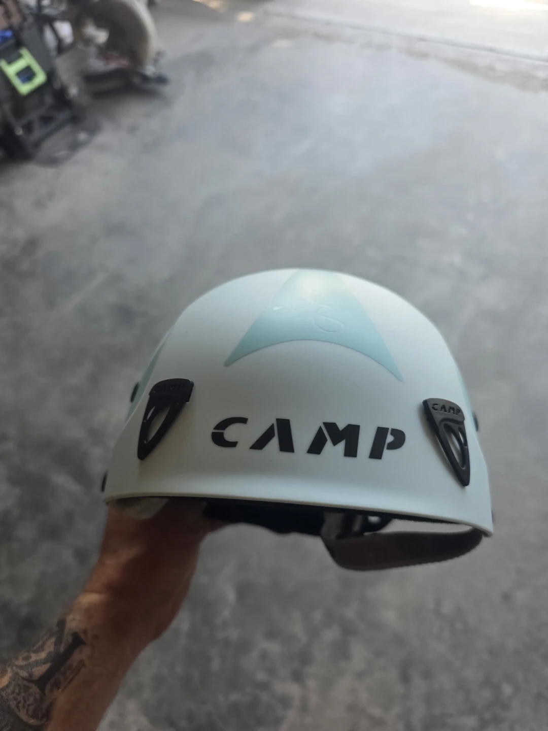 CAMP Armour Lady Womens Climbing Helmet Light Blue
