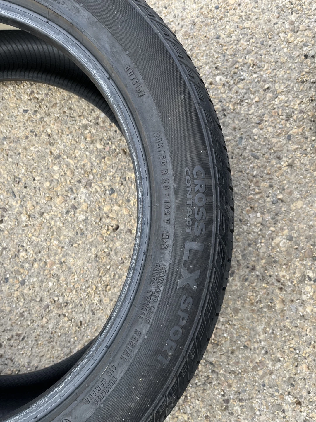 245/50R20 Continental CrossContact LX Sport Tires (Set of 4) - photo 3