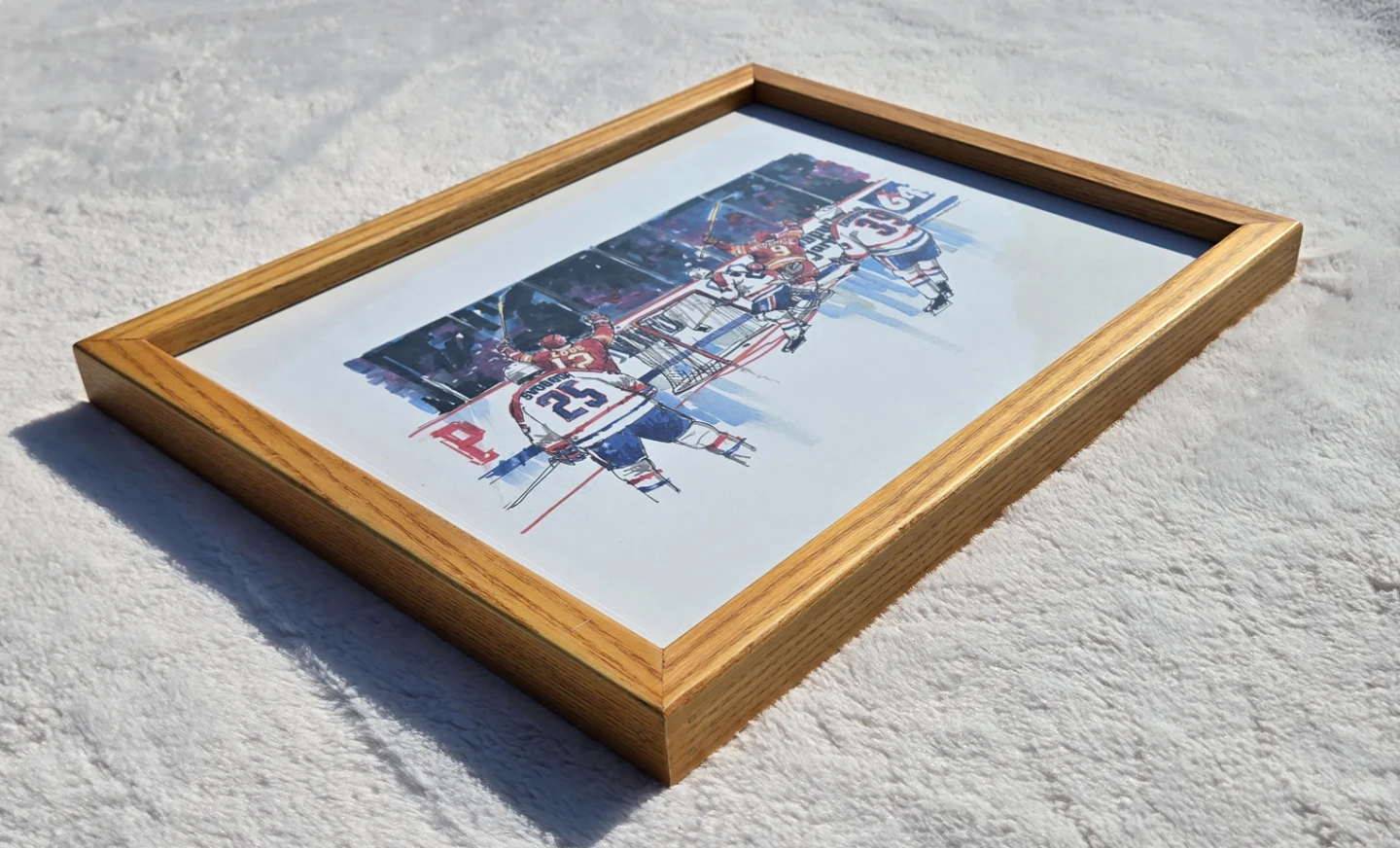 Calgary Flames Cup Winning Print (Nelson Macdonald) - photo 4