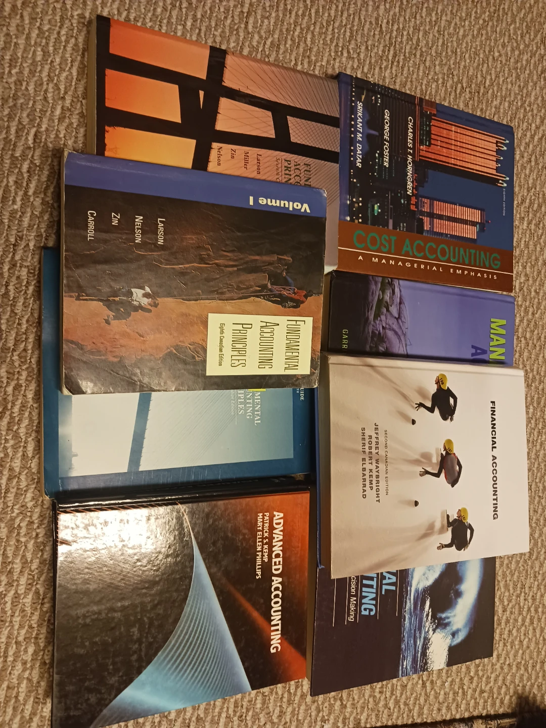 Accounting books/ textbookss