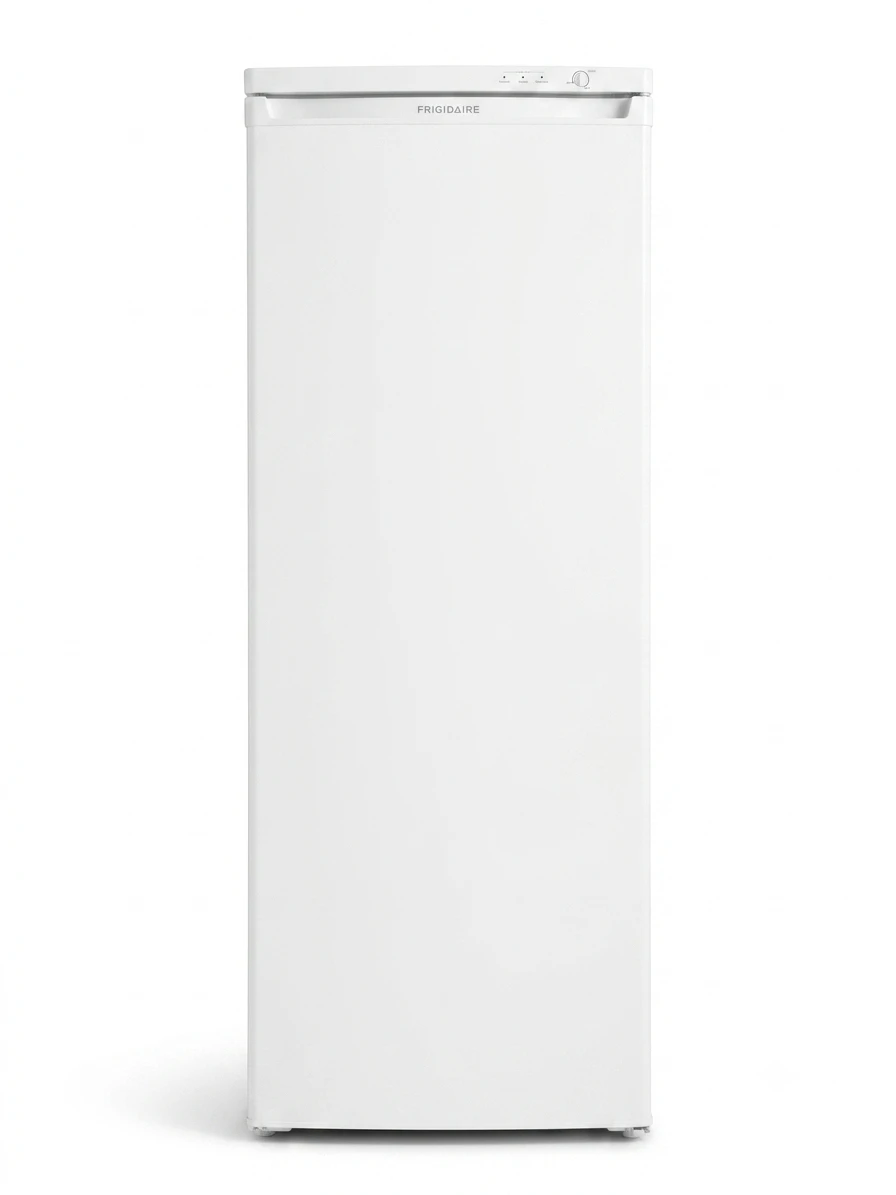 Upright Frigidaire White Freezer