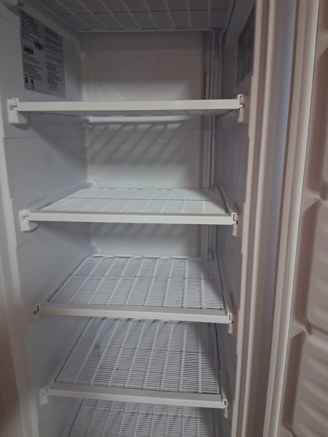 Upright Frigidaire White Freezer - photo 4