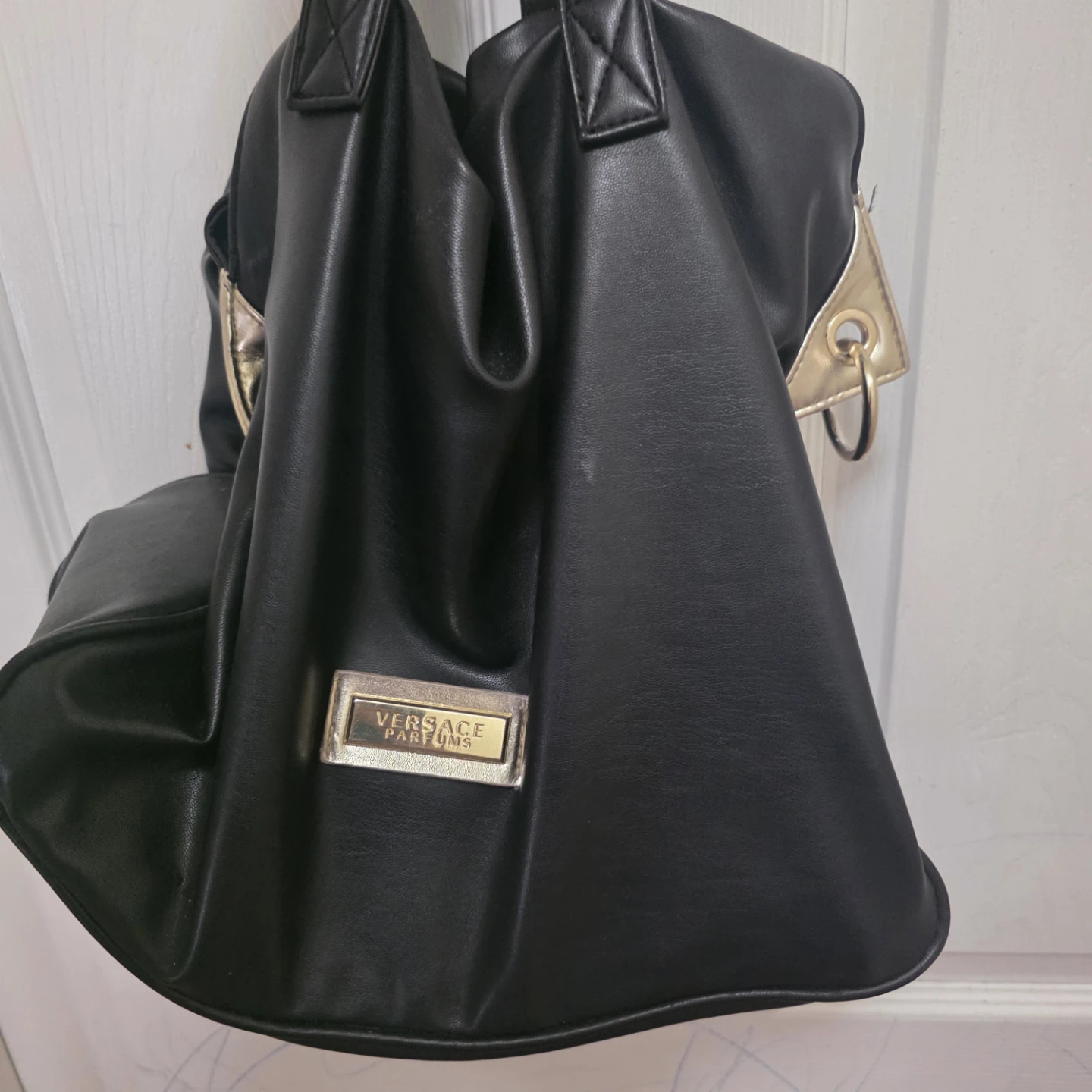 Versace Parfums Black Tote Bag - photo 3