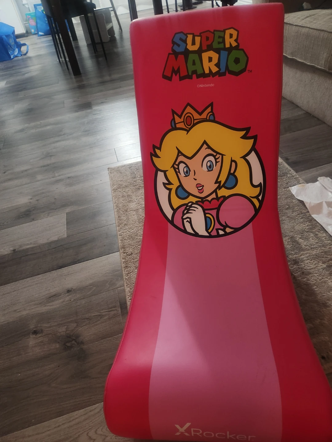 X-Rocker Super Mario Princess Peach Gaming Chair - photo 2