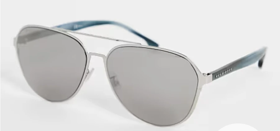 Hugo Boss ■$150■ refective silver sunglasses - photo 2