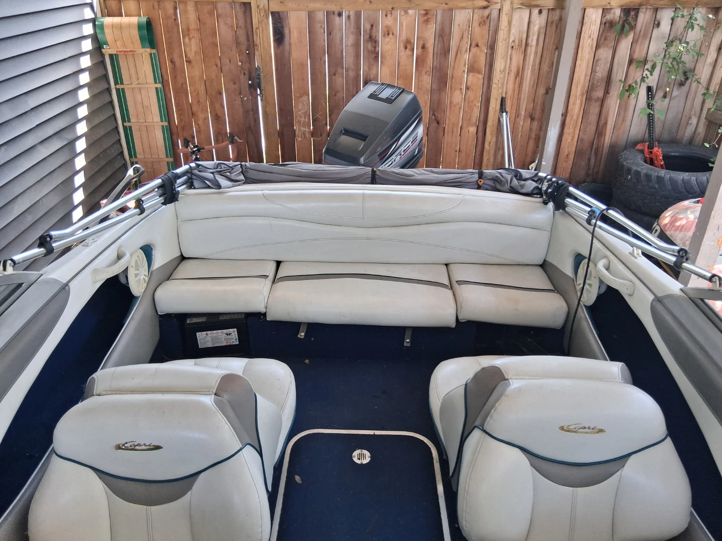 1998 Bayliner  Boat with 90hp mercury Motor - photo 2