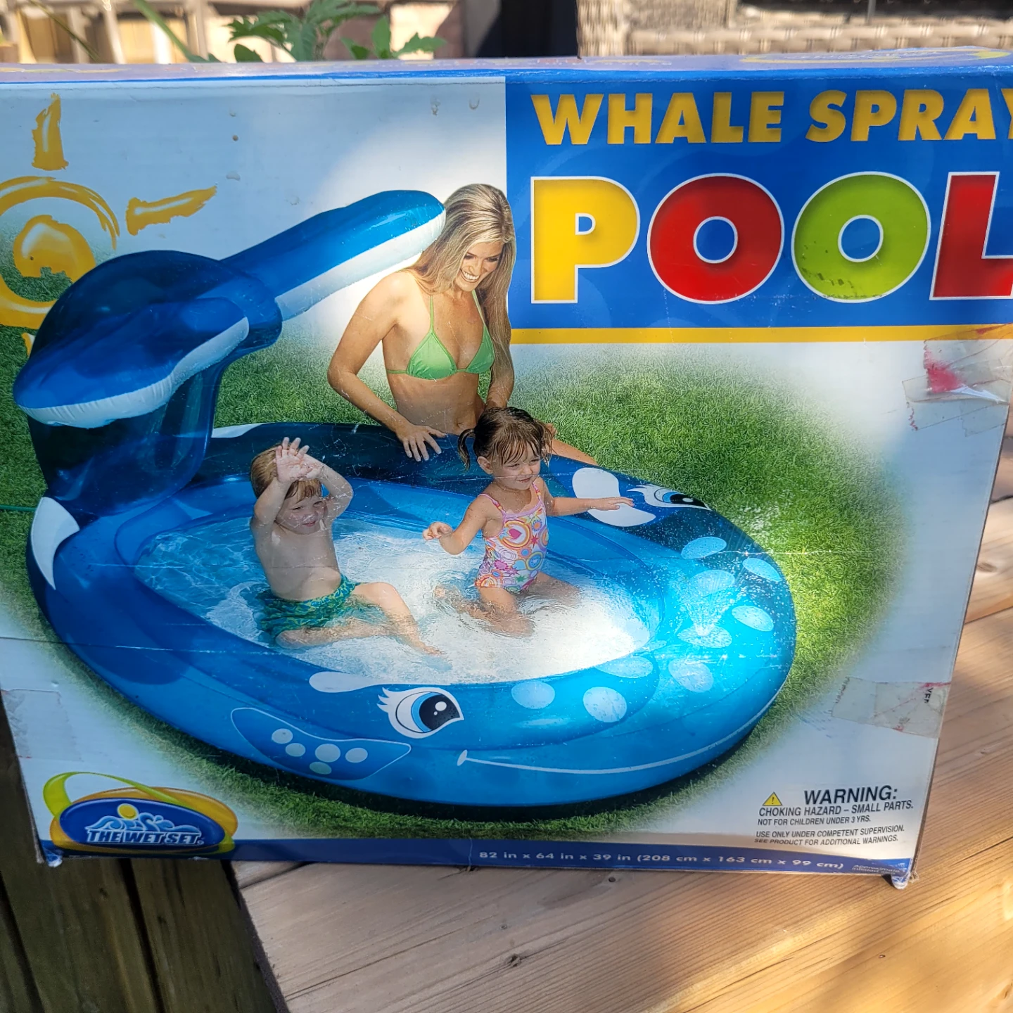 Whale Spray Pool