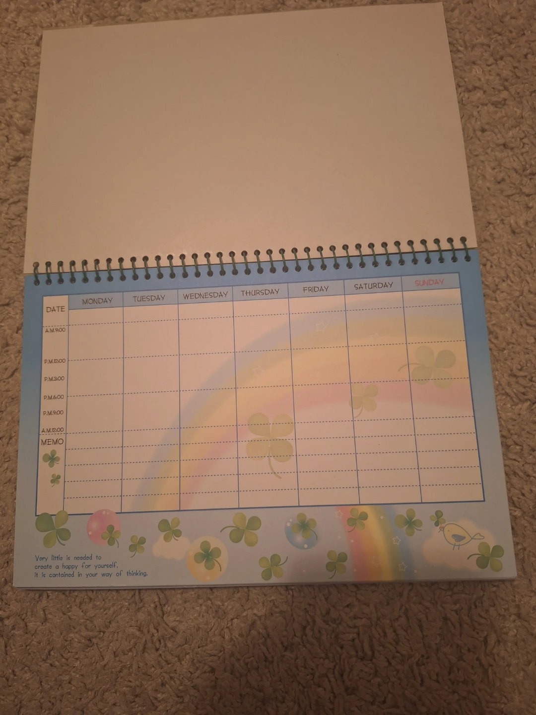 Weekly Schedule Planner - photo 2