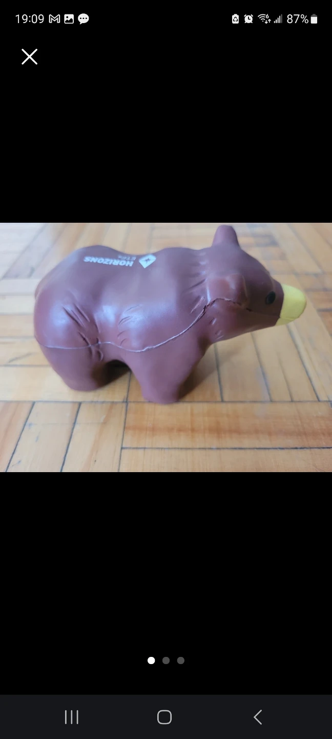 Horizons Bear Stress Ball Toy - photo 3