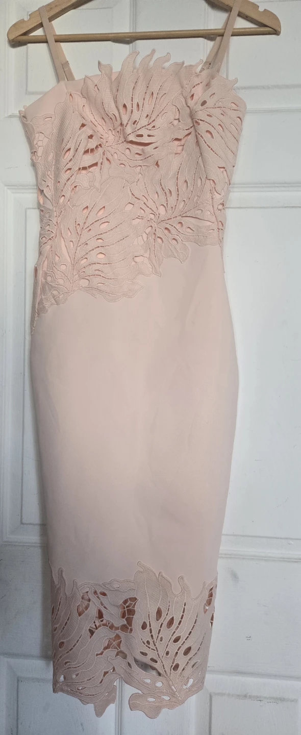 MARCIANO pink lace dress
