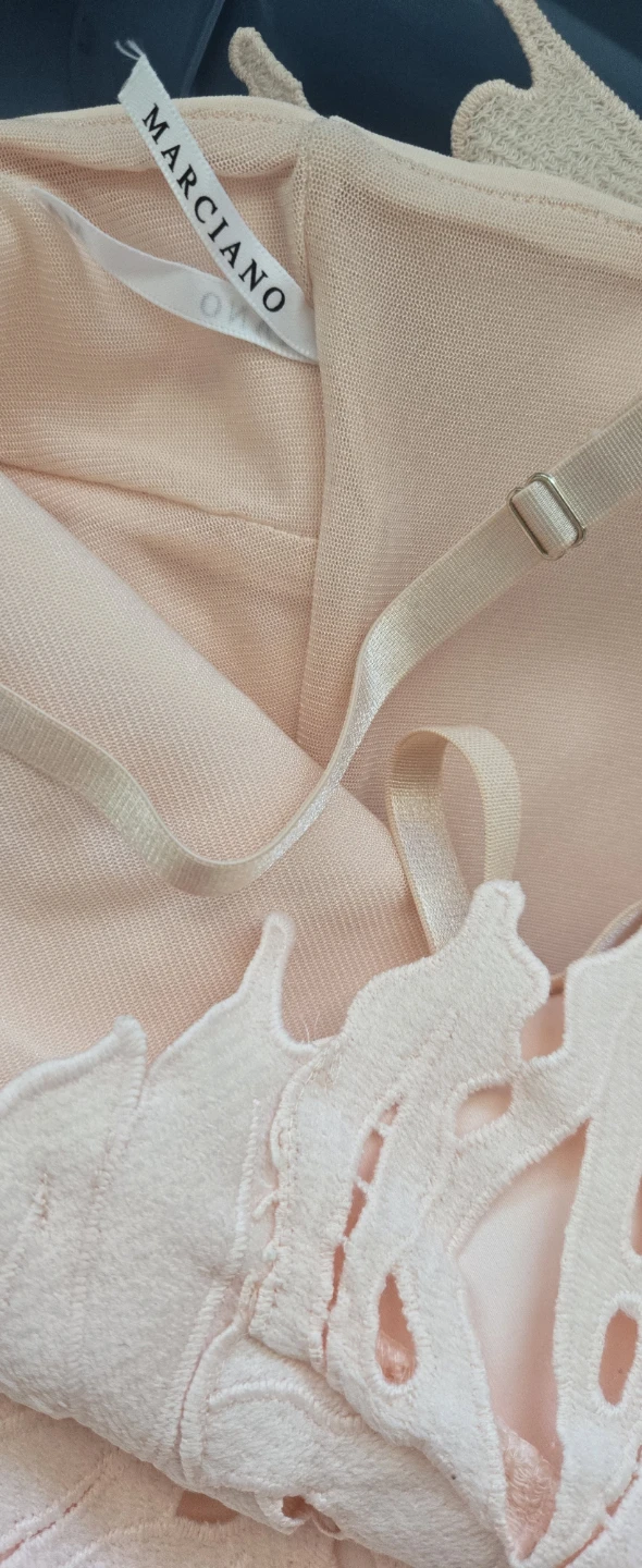MARCIANO pink lace dress - photo 4